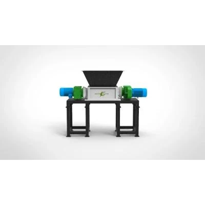 two shafts shredder